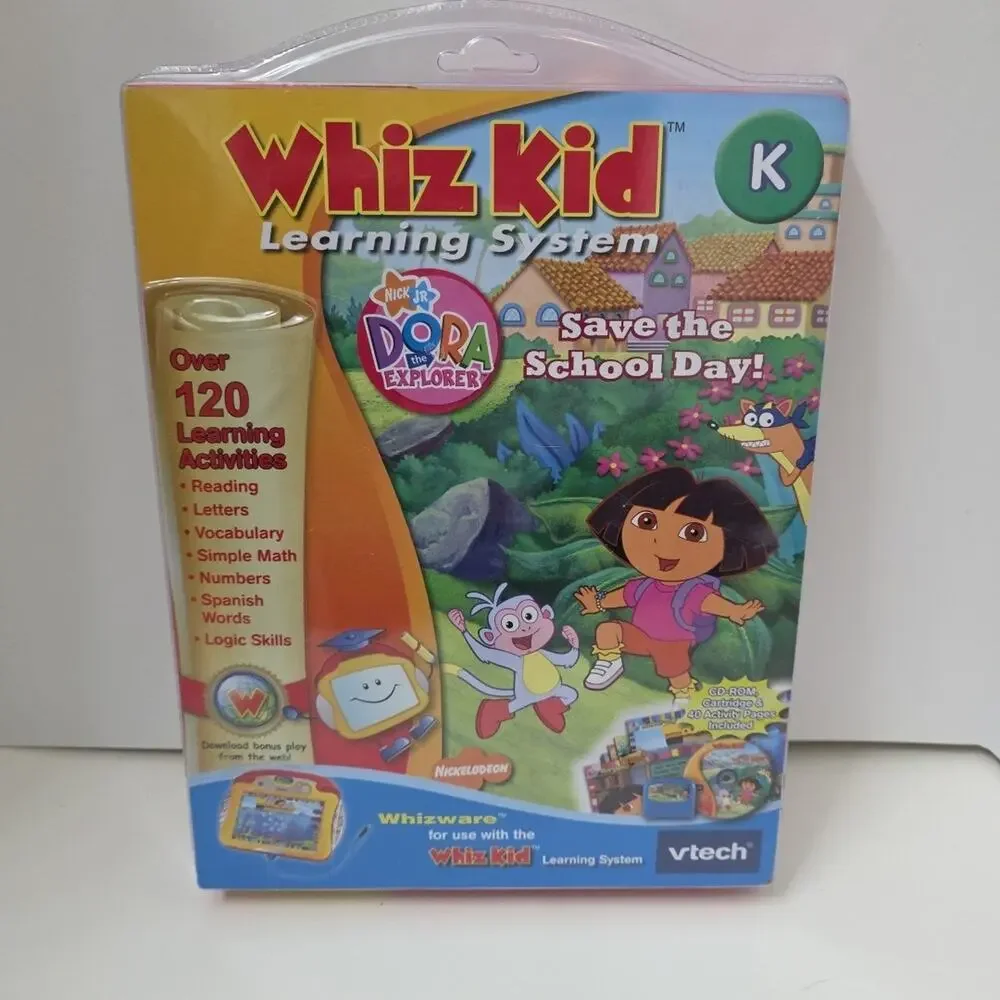 Dora The Explorer For Early Learning Whizware Whiz Kid Learning New Sealed
